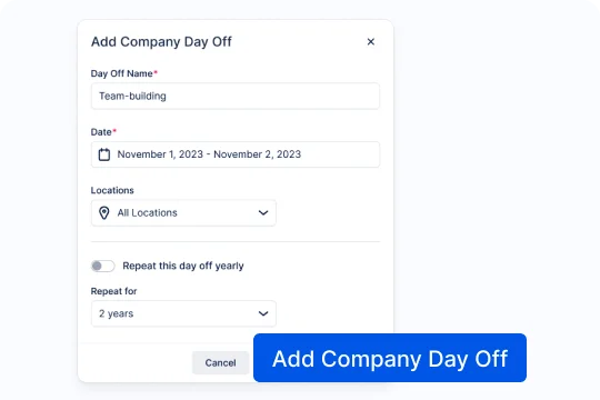 company-days-off